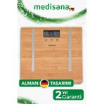 Özbience Dijital Vücut Analiz Bambu Baskül, Sağlıklı ve Güvenilir Ölçüm
