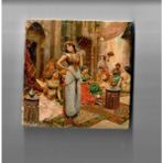 Özbience Doğal Taş Dekoratif Banyo Gider Kapağı, 10X10 Cm, Şık ve Zarif Tasarım - Ahşap - Seçenek 1