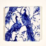 Özbience Doğal Taş Dekoratif Banyo Gider Kapağı Süsü 10X10 cm - Ahşap - Seçenek 1