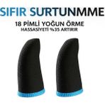 Özbience E-Spor Parmak Eldivenleri, 10 Çift, Pubg Oyun Için, Ter Geçirmez, Konforlu - 0 RH (+) Siyah - Seçenek 1