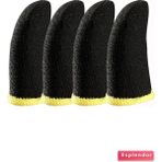 Özbience E-Spor Parmak Eldivenleri 4'lü, Ter Geçirmez, Pubg Oyun Eldivenleri, 2 Çift - (Kenya)Black-TrueWhite - Seçenek 1