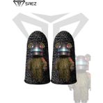 Özbience E-Spor Parmak Eldivenleri Profesyonel Özel Seri Yoldas Baskı 1 Çift - (TieDye) Pink - Blue - Seçenek 1