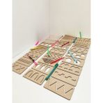 Özbience Eğitici Ahşap Çizim Kartları, Montessori Öğrenme Seti, Çocuklar Için Eğitim Materyali - Seçenek 1