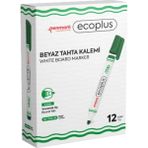 Özbience Ekoplus Beyaz Tahta Kalemi 12'li Set, Güçlü ve Güvenilir Yazım Aracı - 001-Renkli - Seçenek 1