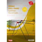 Özbience Elmas Serisi Miraç Full-Hard Borulu Çamaşır Kurutmalık - Ahşap - Seçenek 1