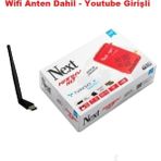 Özbience Full HD Uydu Alıcı, Wi-Fi Antenli, Youtube Destekli Kolay Takıp Kullanım Ahşap Renk