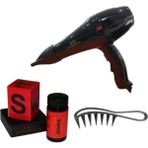 Özbience Güçlü Fön Makinası, Swoq Pudra Wax ve Wax Tarağı Seti - Ahşap