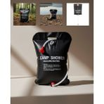 Özbience Güneş Enerjili Dış Mekan Kamp Duşu, 20 Litre, Dayanıklı Pvc - Seçenek 1 - Açık Bej