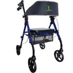 Özbience Hafif ve Şık Alüminyum Rollator, Güvenli Fren Sistemi ve Oturma Özelliğiyle Rahat Kullanım