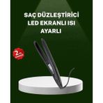Özbience Iç Isı Ayarlı Seramik Plakalı Saç Düzleştirici, Şık ve Kullanışlı Tasarım - Açık Bej - Seçenek 1