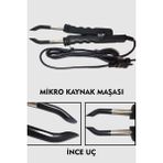 Özbience Ince Uçlu Mikro Keratin Saç Kaynak Maşası, Parlak ve Güçlü Saçlar Için - Ahşap - Seçenek 1