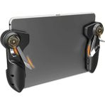 Özbience iPad Tablet Için 6 Parmak Pubg Mobile Joystick (5775) - (Kenya)Black-TrueWhite - Seçenek 1