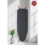 Özbience Isıya Dayanıklı Keçeli Ütü Masası Kılıfı 40X140 Cm, Koruyucu ve Pratik - Açık Bej - Seçenek 1