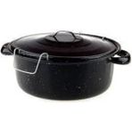 Özbience J50 Sosis ve Sebze Kızartma Tenceresi 24CM Emaye Fritöz - Ahşap - Beyaz