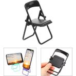 Özbience Katlanabilir Mini Sandalye, Telefon ve Dekoratif Tutucu, Şık ve Pratik - Seçenek 1 - Ahşap
