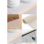 Özbience Kaydırmaz Halı 45X90 cm Çift Set, Güvenle Kullanım, Dayanıklı ve Şık - Kahverengi