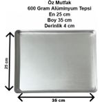 Özbience Lezzetli Baklava ve Börek Tepsi, 600 Gr, 25X35 Cm, Pratik ve Şık Kullanım - Seçenek 1