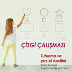 Özbience Manyetik Çizgi Çalışması, 85×56CM, Kolay ve Pratik Kullanım - Acı Kahverengi - Seçenek 1