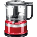 Özbience Mini Mutfak Robotu, 5KFC3516, Empire Red, Çok Fonksiyonlu ve Pratik - Ahşap - Beyaz