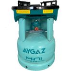 Özbience Mini Ocak Yeşil, Barbekü Uyumlu, Çakmaksız ve Mini Tüpürün - Ahşap