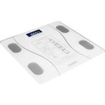 Özbience Modern Siyah 26X26CM Dijital Bluetooth Baskül, Sağlıklı Ölçüm Için Ideal - Ahşap