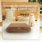 Özbience Oval Tırmalama Kanepesi, Orta Boy, 45X12,5X24 Cm, Dayanıklı Oluklu Mukavva - Seçenek 1