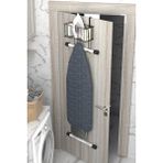 Özbience Pratik Kapı Arkası Ütü Askılığı, Siyah, Ev ve Banyo Için Aksesuar - Ahşap - Seçenek 1