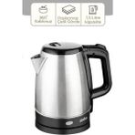 Özbience Pratik ve Şık 1.7l Çelik Kettle, Gizli Rezistans, Kablosuz Kullanım - Açık Bej