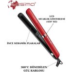 Özbience Profesyonel 450° Isı Saç Düzleştirici, Yüksek Performanslı ve Güçlü - Altın - Turkuaz - Seçenek 1
