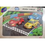 Özbience Renkli Ahşap Araba Puzzle, Çocuklar Için Eğlenceli ve Öğretici Oyun - Seçenek 1