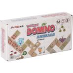 Özbience Renkli Ahşap Domino Hayvan Figürleri, Eğlence ve Öğrenmeye Uygun - Seçenek 1