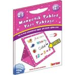 Özbience Renkli Manyetik Tablet Yazı Tahtası, Çocuklar Için Eğlenceli ve Öğretici - Acı Kahverengi - Seçenek 1