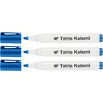 Özbience Renkli Tahta Kalemi Seti, 3'lü Mavi, Kalem Çocuk ve Öğrenci Için - 001-Renkli - Seçenek 1