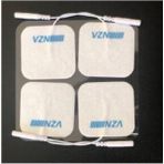 Özbience Sağlık ve Konfor Için 5x5 cm Kablolu Tens Elektrodu - Cappuccino