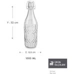 Özbience Şık ve Dayanıklı 1000 ml Kilitli Yağ Şişesi, Pratik Kullanım Sağlar - Seçenek 1
