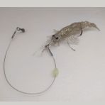 Özbience Silikon Karides Balık Yemi 7,62 cm 6,5 G, Canlı Görünüm, Dayanıklı Tasarım - Açık Bej - Seçenek 1