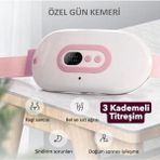 Özbience Titreşimli Regl Kemeri ve Elektrikli Masaj Kemeri Kombini - Cappuccino