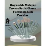 Özbience Umuşak Kıllı Es Tasarımlı 13'lü Makyaj Fırça Seti, Günlük ve Profesyonel Kullanım - Açık Bej - Seçenek 1