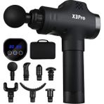 Özbience X3PRO Masaj Tabancası 24W Spor 30 Hız Vurmalı Süper Sessiz Fırçasız Motor - Ahşap