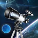 Özbience Yüksek Güçlü 150X Teleskop 70/300MM Gece Görüş ve Doğa Gözlem Seti - Ahşap - Seçenek 1