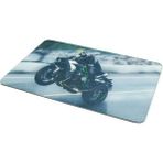 Özbience Yüksek Kaliteli Siyah Mouse Pad - Yumuşak ve Kaymaz Yüzey - (Kenya)Black-TrueWhite - Seçenek 1