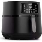 Özbience Yüksek Kapasiteli 5000 Serisi Bağlantılı Airfryer Xxl, Sağlıklı ve Hızlı Pişirme - Ahşap
