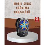 Özbience Yüksek Performanslı 2 Kademe Taşınabilir Telefon Soğutucu - (Kenya)Black-TrueWhite - Seçenek 1