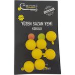 Özbience Yüzen Sazan Yemi, Özel Kokulu, Koyu Sarı, Pop-Up, Balıkçılık Malzemesi - Açık Bej - Seçenek 1