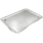 Özbir Paslanmaz Çelik Büyük Boy Kasap ve Servis Tepsisi Sunum Tepsisi 37X52 cm - 52 x 37 cm