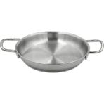 Özbir Paslanmaz Çelik Indüksiyon Tabanlı Yumurta ve Menemen Sahanı Kahvaltılık Tava 24X3 cm 304 Kalite - 24 cm