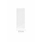 ÖZBURAK 2.5 Cm 20 Metre Beyaz Örme Bel Don Paça Lastiği
