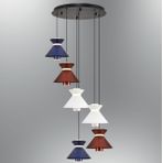 Özcan Aydınlatma Mekik Altılı Sarkıt, Mixed, 28036A28