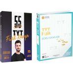 Özcan Aykın 2025 Tyt 55 Günde Fizik Kampı ve Üçdörtbeş Yayınları Tyt Fizik Soru Bankası