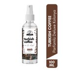 Özcan Bey Deluxe Seri Turkish Coffee Kolonyası Parfümlü Türk Kahvesi Kokulu Sprey Kolonya 100ml
